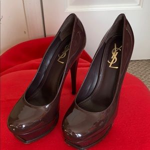 YSL Tribute 105 pump size 38